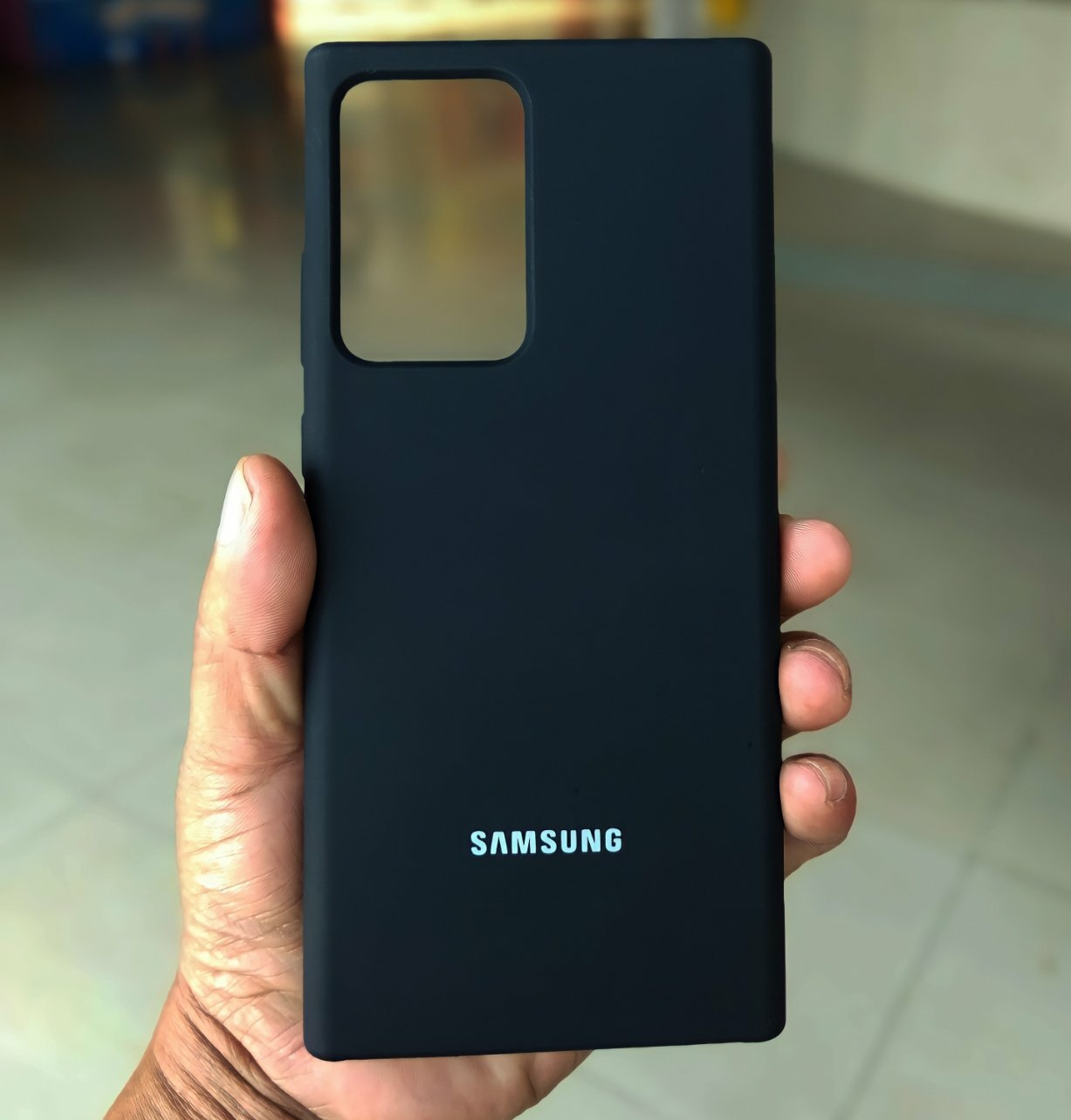 Samsung Galaxy Note 20 Ultra Official Silicone Case - Soft Back Cover with Logo, Protective & Stylish.